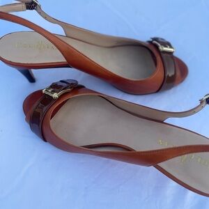 Cole Haan Brown Leather Heels